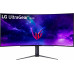 LG - UltraGear 45” OLED Curved WQHD 240Hz 0.03ms FreeSync and NVIDIA G-Sync Compatible Gaming Monitor with HDR10 - Black